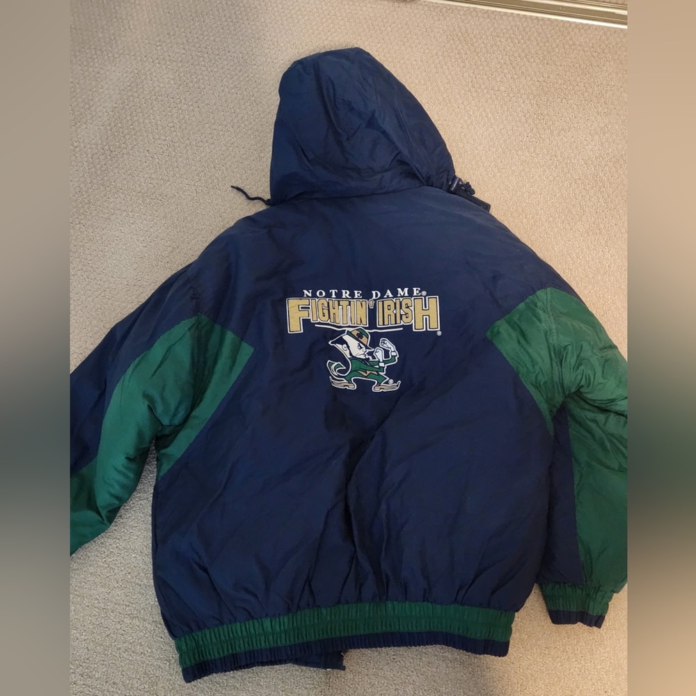 Vintage Notre Dame Ski Jacket